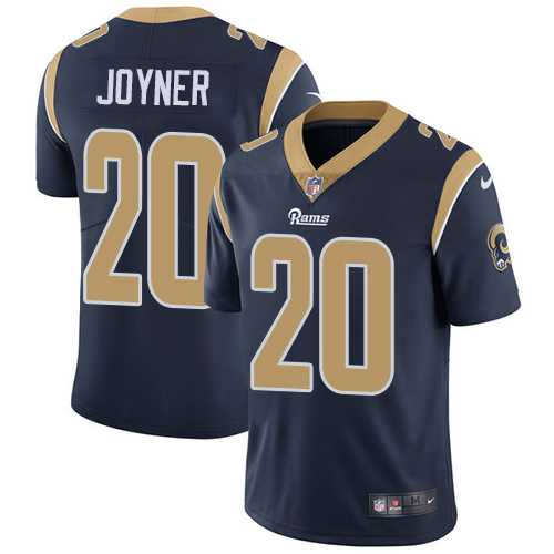 Nike Los Angeles Rams #20 Lamarcus Joyner Navy Blue Team Color NFL Vapor Untouchable Limited Jersey,We sell and wholesale Nike Los Angeles Rams #20 Lamarcus Joyner Navy Blue Team Color NFL Vapor Untouchable Limited Jersey on line form chian!